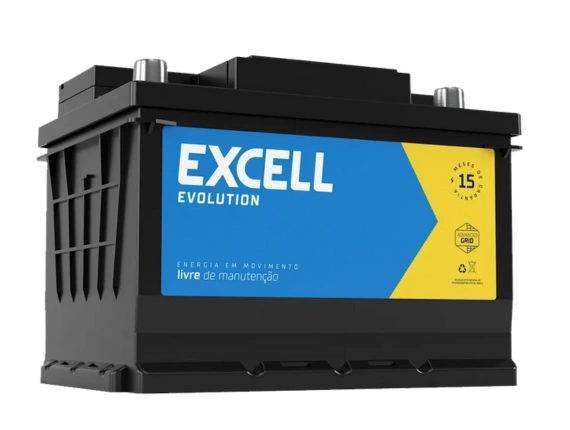 Bateria Excell Baixinho Baterias
